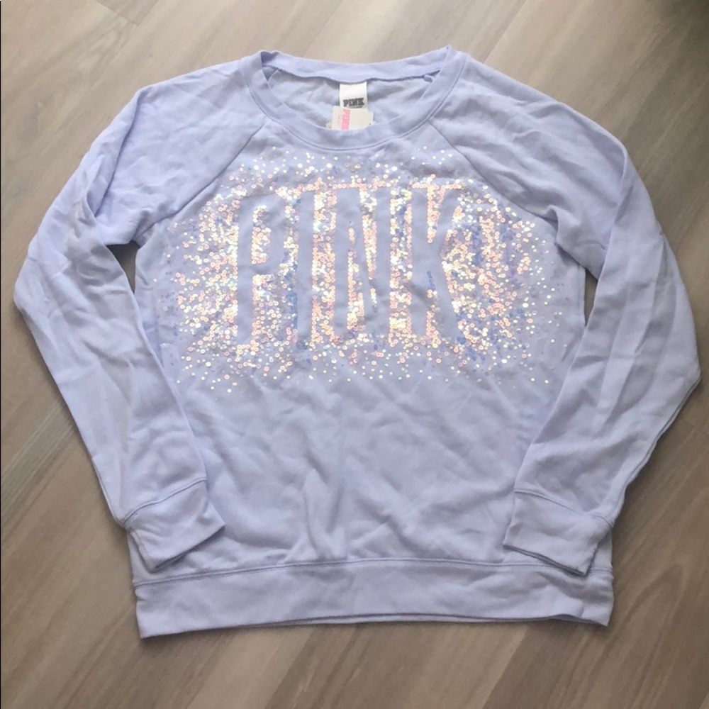 VS Pink Crew bling Sweatshirt